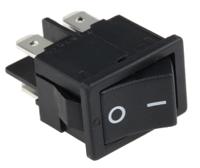 18581103 Marquardt DPST, On-Off Rocker Switch Panel Mount