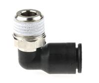 3109-08-13 Legris LF3000 Series Elbow Threaded Adaptor, R 1/4 Male to Push In 8 mm, Threaded-to-Tube Connection Style