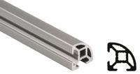 38429928962000 Bosch Rexroth Silver Aluminium Profile Strut, 30 x 30 mm, 8mm Groove, 2000mm Length