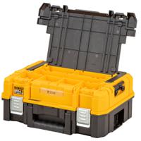 dwst83344-1 DeWALT TSTAK Shallow Box Plastic Tool Box, 440 x 440 x 183mm