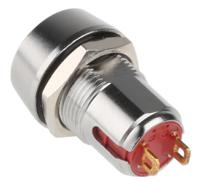820-0602 RS PRO Push Button Switch, Momentary, PCB, SPST, 28V dc, IP67