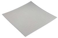 340-6136 RS PRO Stainless Steel Perforated Metal Sheet 500mm x 500mm, 0.55mm Thick