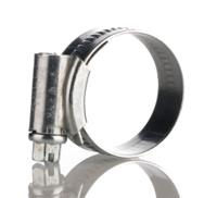1ams Jubilee Zinc-Plated Mild Steel Slotted Hex Worm Drive, 13mm Band Width, 22 → 30mm ID