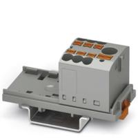3273066 Phoenix Contact Distribution Block, 7 Way, 0.14 → 4mm², 24 A, 41 A, 500 V, Grey