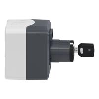 xald144 Schneider Electric XALD NO Control Station Switch 53mm Dark Grey/Light Grey Polycarbonate 68mm I/O 68mm
