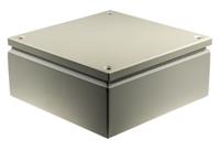 122-052 RS PRO Grey Steel Junction Box, IP66, 300 x 300 x 120mm