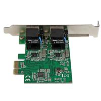 st1000spexd4 StarTech.com 2 Port PCIe RJ45 Network Card, 10/100/1000Mbit/s