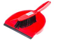 560-789 RS PRO Red Dustpan & Brush for Dust with brush included