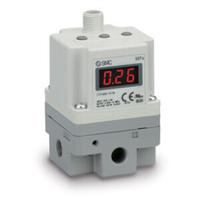 itv1050-21n2l4 SMC NPT 1/4 Pneumatic Regulator - 0.05bar to 9bar, 10bar max. input
