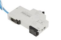 2csr255051r1164-dse201-c16-ac30-n-blue ABB RCBO, 16A Current Rating, 1P+N Poles, 30mA Trip Sensitivity, Type C, System Pro M Compact Range
