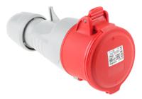 5-552-19 Legrand, P17 Tempra Pro IP44 Red Cable Mount 3P + N + E Industrial Power Socket, Rated At 32A, 415 V