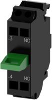 3su1400-2aa10-3ba0 Siemens SIRIUS ACT 3SU14 Series Contact Block, 5 → 500V ac/dc, 1NO