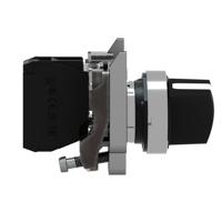 xb4bd41 Schneider Electric Knob Selector Switch - (SPST) 22mm Cutout Diameter 2 Positions