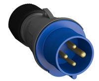 2cma101986r1000 Amphenol Industrial, 2CMA1 IP44 Blue 3P+E Industrial Power Plug, Rated At 32A, 250 V