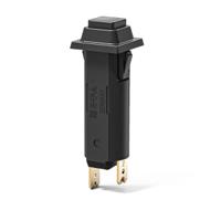 1110-f112-p1m1-05a ETA Thermal Circuit Breaker - 1110  Single Pole 250V Voltage Rating Panel Mount, 500mA Current Rating