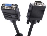 182-8538 RS PRO Male VGA to Female VGA Cable, 2m Black