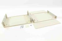 198-1392 RS PRO Beige ABS Instrument Case, 75 x 180 x 250mm