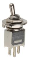 zl36s0101 APEM Toggle Switch, Panel Mount, On-On, SPST, Solder Terminal