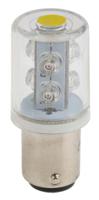 209-282 RS PRO Yellow Steady Effect Lamp, 24 V ac/dc, LED Bulb