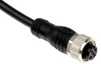 2tla020056r2400-m12-c2012 ABB Jokab Female 5 way M12 to Male 5 way M12 Sensor Actuator Cable, 2 m