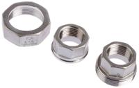 499-3495 RS PRO Stainless Steel Pipe Fitting, Straight Octagon Union, Female G 1/2in x Female G 1/2in