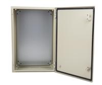 775-5338 RS PRO Steel Wall Box, IP66, 600 mm x 400 mm x 210mm