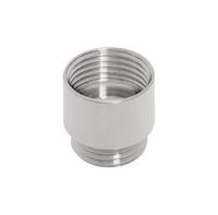 52104496 Lapp Cable Gland Adaptor, PG16 Exterior Thread, M25 Interior Thread, Nickel Plated Brass, SKINDICHT Series
