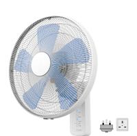 227-906 RS PRO Wall Fan 66.17m³/min 400mm blade diameter 3 speed 230 V with plug: Type G - British 3-pin