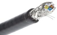 09456000145 HARTING, 50m Cat5, Black, SF/UTP Shielded, Unterminated PVC Sheath