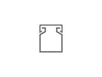 1set411008r0000 PVC Cable Trunking Accessory, 25 x 30mm