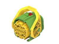 2405007-3 TE Connectivity, DEUTSCH NTSEAL Automotive Connector Green Cable Mount 26 Way