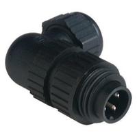 934128100-ca-3-w-ls Hirschmann, CA IP66, IP67 Black Screw 3 + PE Angled Industrial Power Plug, Rated At 10A, 230 V, 400 V