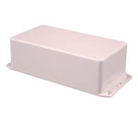 1591dflgy Hammond 1591 Series Grey Flame Retardant ABS Enclosure, IP54, Flanged, Grey Lid, 150 x 80 x 50mm