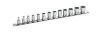 r-j13r SAM 13-Piece Metric 1/4 in Standard Socket Set, 6 point