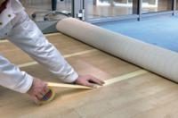 04169-00056-94 Tesa 4944 White Cloth 25m Floor Tape, 0.2mm Thickness