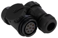 304-381 RS PRO Circular Connector, 8 Contacts, In-Line Cable Mount, SY29 Connector, Plug, Socket, Male/Female, IP68, SY29 Series