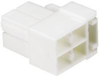 vlp-04v-1 JST, VL Male Connector Housing, 6.2mm Pitch, 4 Way, 2 Row