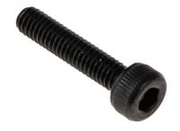 281-653 RS PRO Black, Self-Colour Steel Hex Socket Cap Screw, DIN 912, M2.5 x 12mm