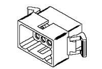 39033155 Molex Plug Crimp Connector Housing, 3.68mm Pitch, 15 Way, 3 Row