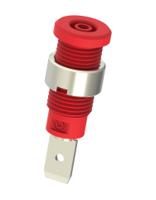 228-2-i-r Electro PJP Red Female Banana Socket, Plug In Termination, 10A, 600V
