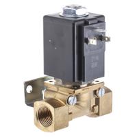 089404 Burkert Solenoid Valve , 2 Port, NC, 24 V dc 1/2 in G, 12.7 mm