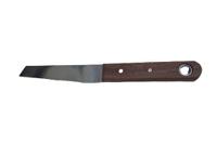 251-1190 Wood 102 mm Shoe Knife  With Polished Blade