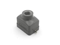 936010904 Molex 93601 Heavy Duty Power Connector Hood, Pg16 Thread, Top Entry
