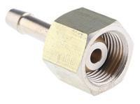 362-6920 RS PRO Hose Connector Hose Tail Adaptor, BSP 3/8in 1/4in ID