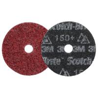7100358860 3M HD-DH Aluminium Oxide Surface Conditioning Disc, 4in, Medium Grade, 100 in pack