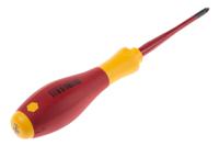 10136 Wiha Phillips Insulated Screwdriver, PH1 Tip, 80 mm Blade, VDE/1000V, 191 mm Overall