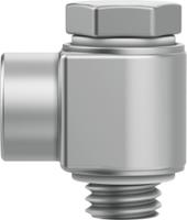 ljk-38 Festo LJK Series Elbow Threaded Adaptor, G 3/8 Female to G 3/8 Male, Threaded Connection Style, 4947