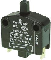 11152101 Marquardt Door Micro Switch, Plunger, SPST 16 A @ 250 V ac IP40, -40 → +85°C