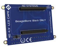 4dcape-43t 4D Systems 4DCAPE-43T TFT LCD Colour Display / Touch Screen, 4.3in, 480 x 272pixels