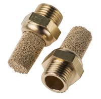 amte-m-lh-g18 Festo AMTE Brass, Bronze 10bar Pneumatic Silencer, Threaded, G 1/8 Male